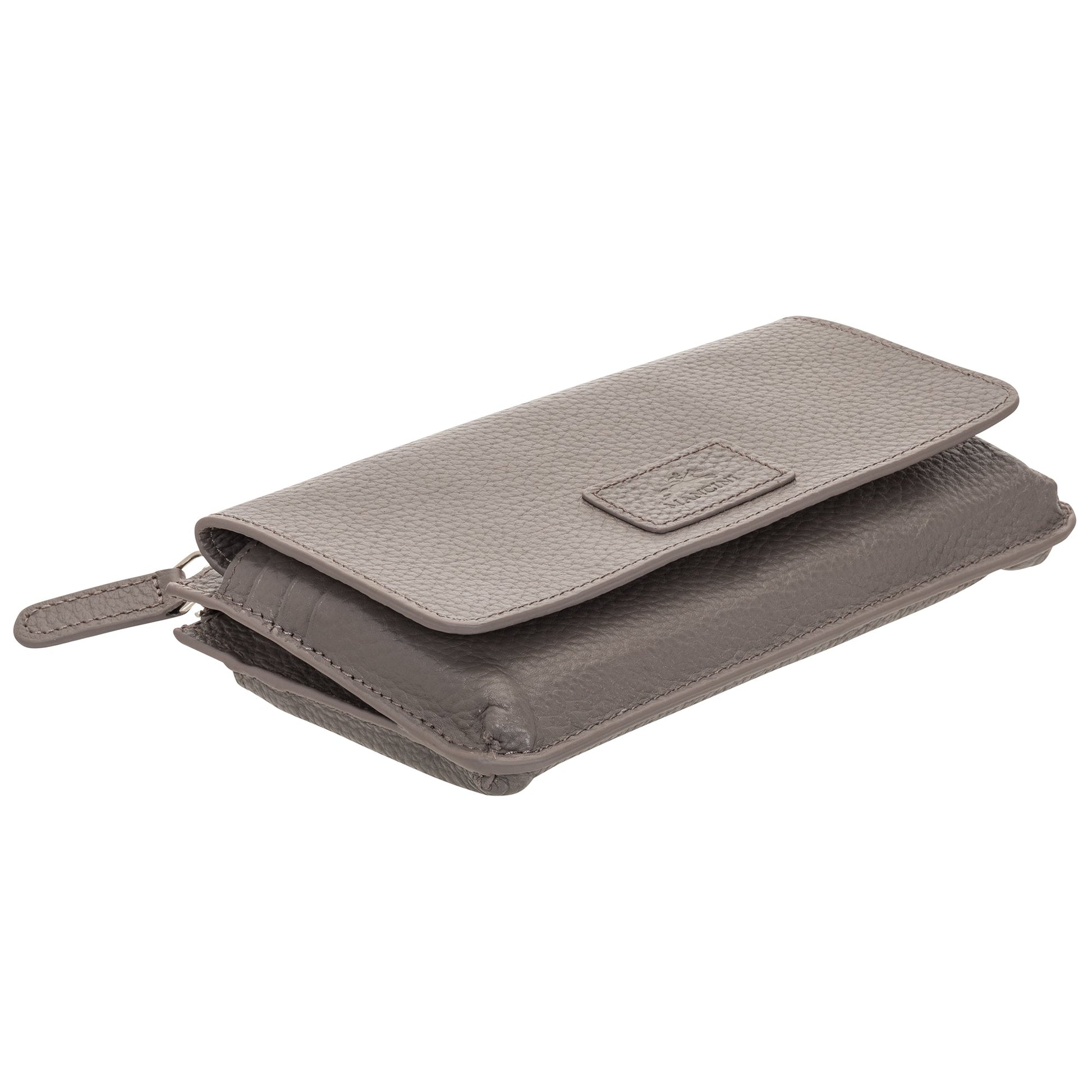 Mancini PEBBLE RFID Crossbody Wallet