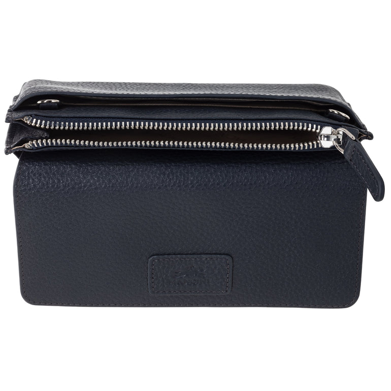 Mancini PEBBLE RFID Crossbody Wallet