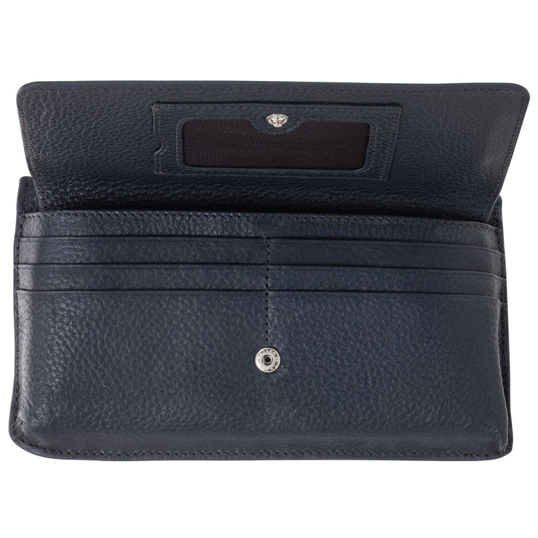 Mancini PEBBLE RFID Crossbody Wallet