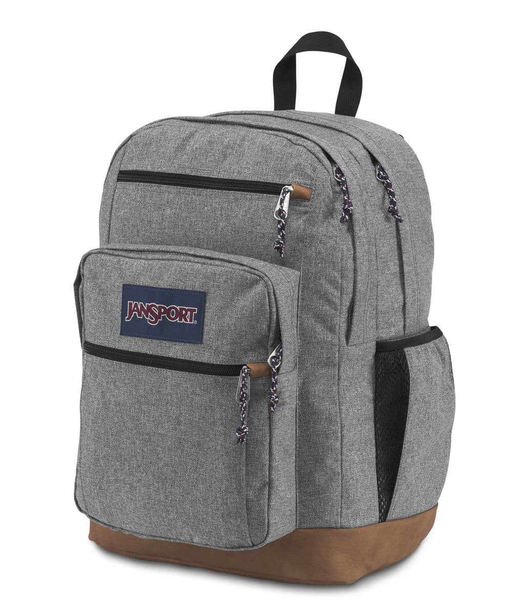 JanSport Cool Student Backpack - Grey Letterman Poly