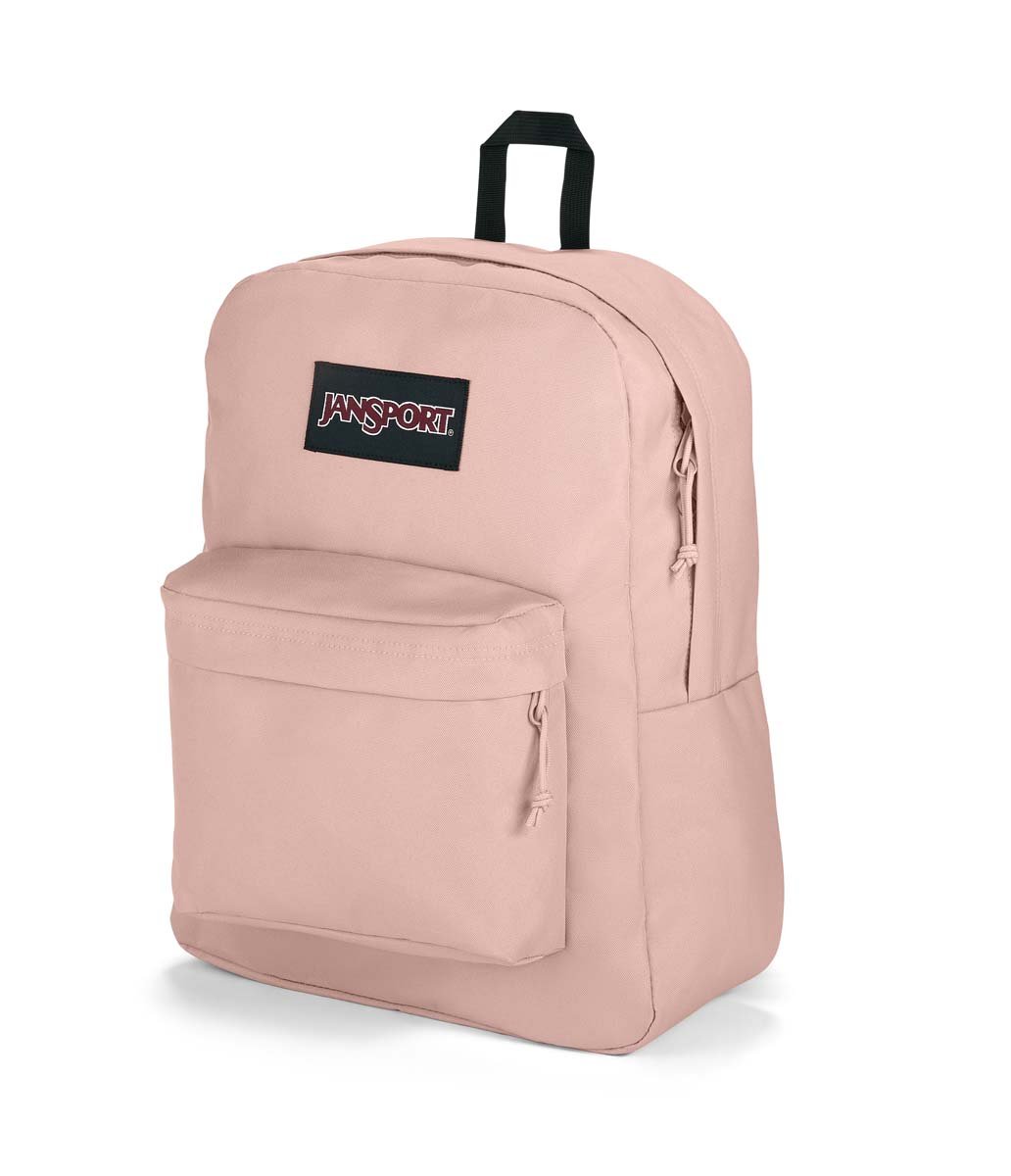 JanSport SuperBreak Plus Laptop Backpack - Misty Rose