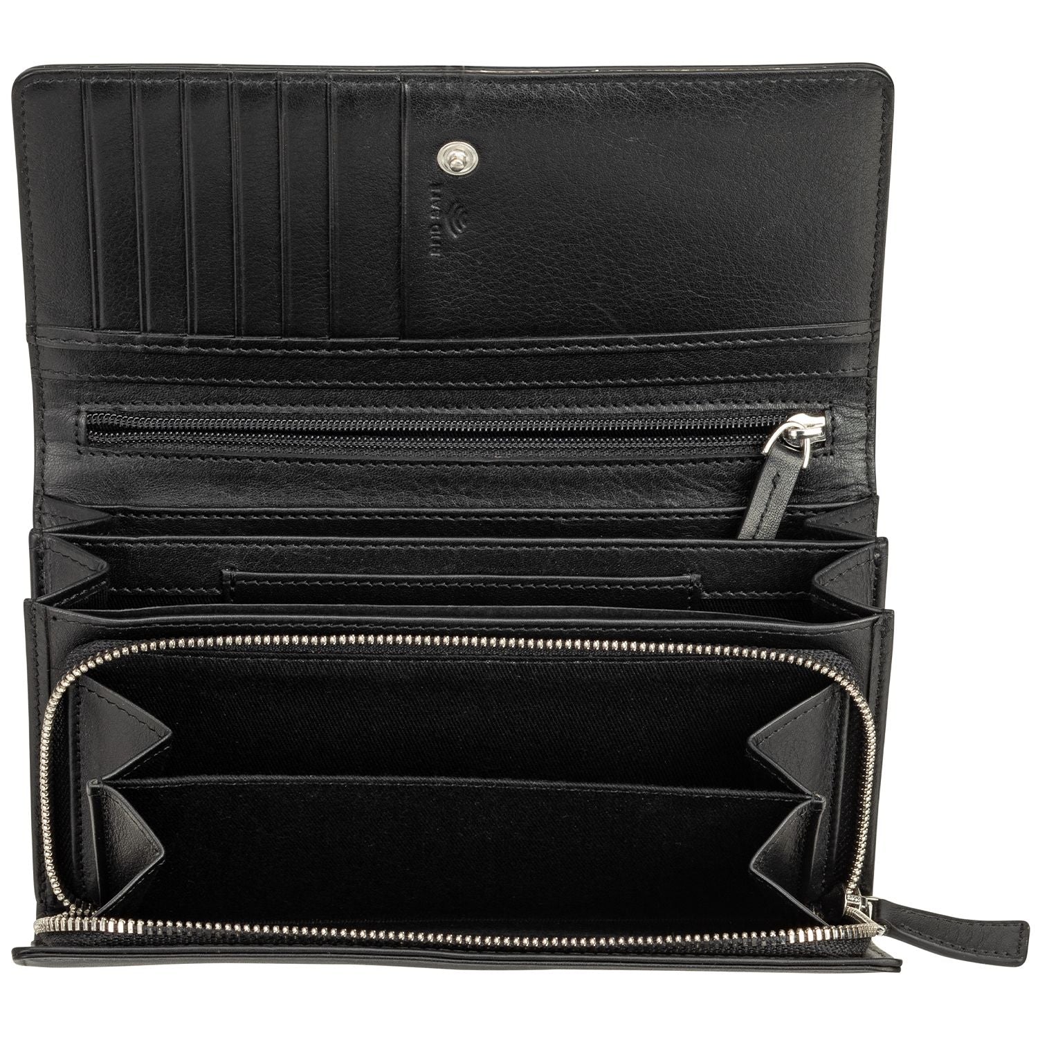 Mancini CROCO RFID Secure Clutch Wallet