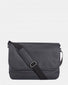 Bugatti Gin & Twill Messenger Bag - Black