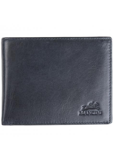 Mancini BELLAGIO Center Wing RFID Billfold - Black