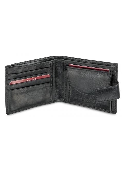 Mancini EQUESTRIAN-2 Men’s Wallet with Coin Pocket