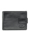 Mancini EQUESTRIAN-2 Men’s Wallet with Coin Pocket - Black